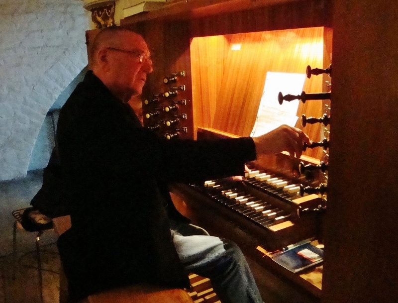 "Meditationen", Orgel solo, Altenkirchen, Rügen, 10. August 2016, Foto: Privat